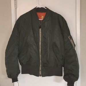 Original Vintage Bomber/Flight Jacket Sz XL